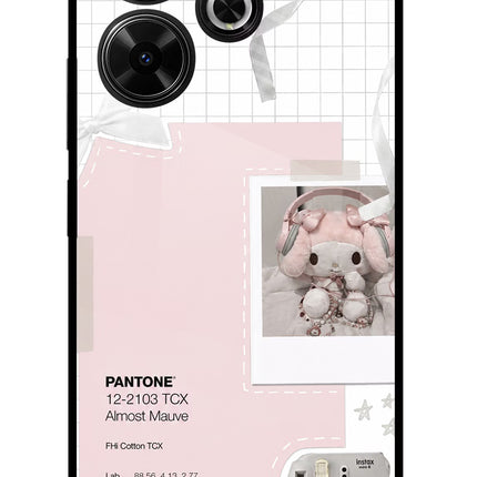 Pantone Asthetic Redmi 13 5G Glass Case