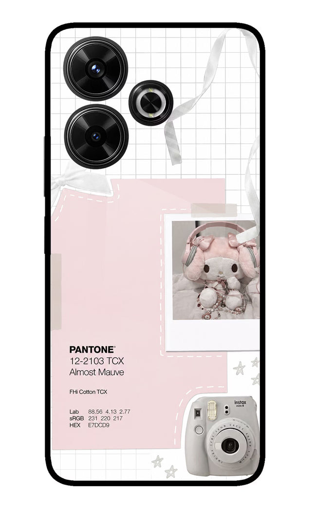 Pantone Asthetic Redmi 13 5G Glass Case