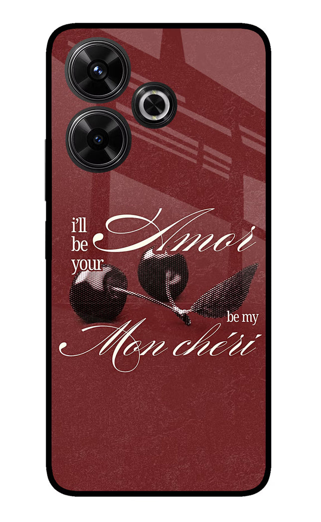 Velvet Cherry Redmi 13 5G Glass Case