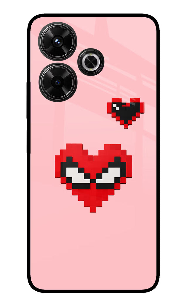 Gwen Heart Redmi 13 5G Glass Case