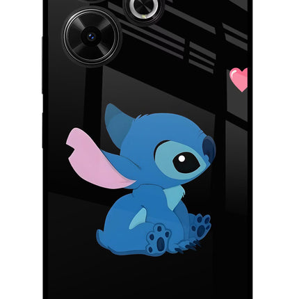 Stitch Crush Redmi 13 5G Glass Case