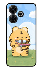 Tiger Treat Redmi 13 5G Glass Case