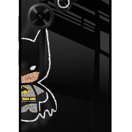 Bat Kitty Redmi 13 5G Glass Case