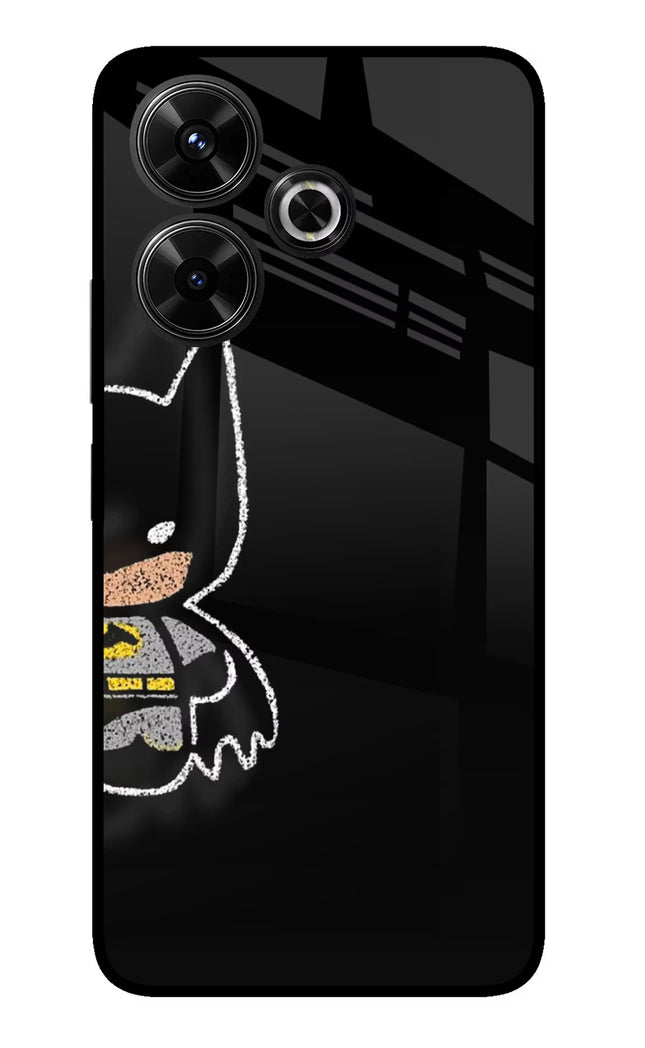 Bat Kitty Redmi 13 5G Glass Case