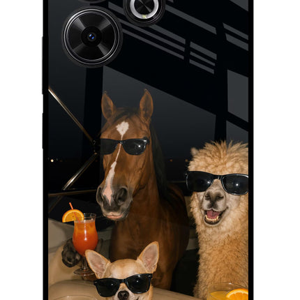 Party Squad Redmi 13 5G Glass Case