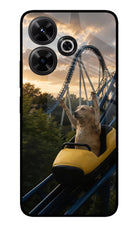 Rollercoaster Dog Redmi 13 5G Glass Case