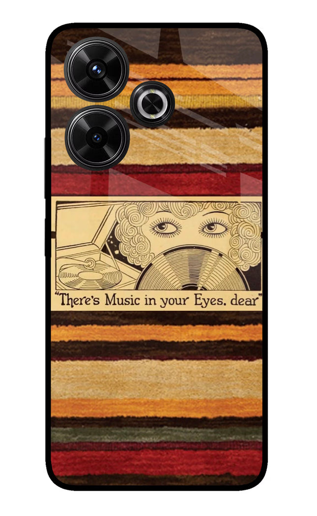 Vinyl Stripes Redmi 13 5G Glass Case