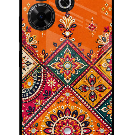 Kutch Glow Redmi 13 5G Glass Case