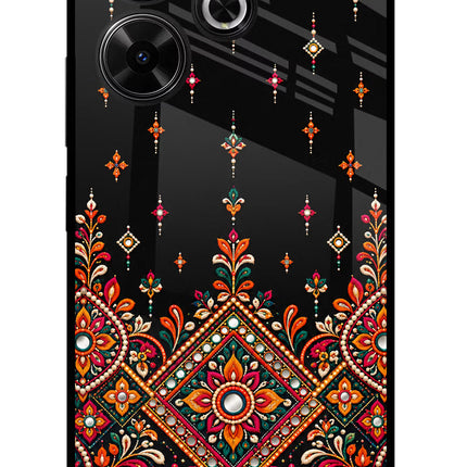 Noir Mehfil Redmi 13 5G Glass Case