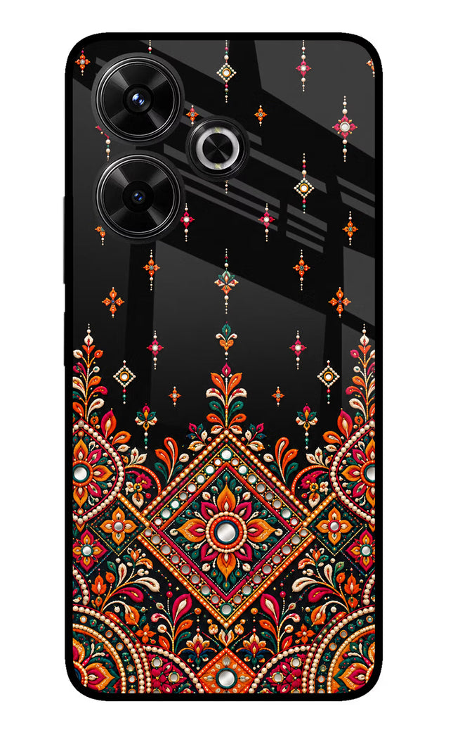 Noir Mehfil Redmi 13 5G Glass Case
