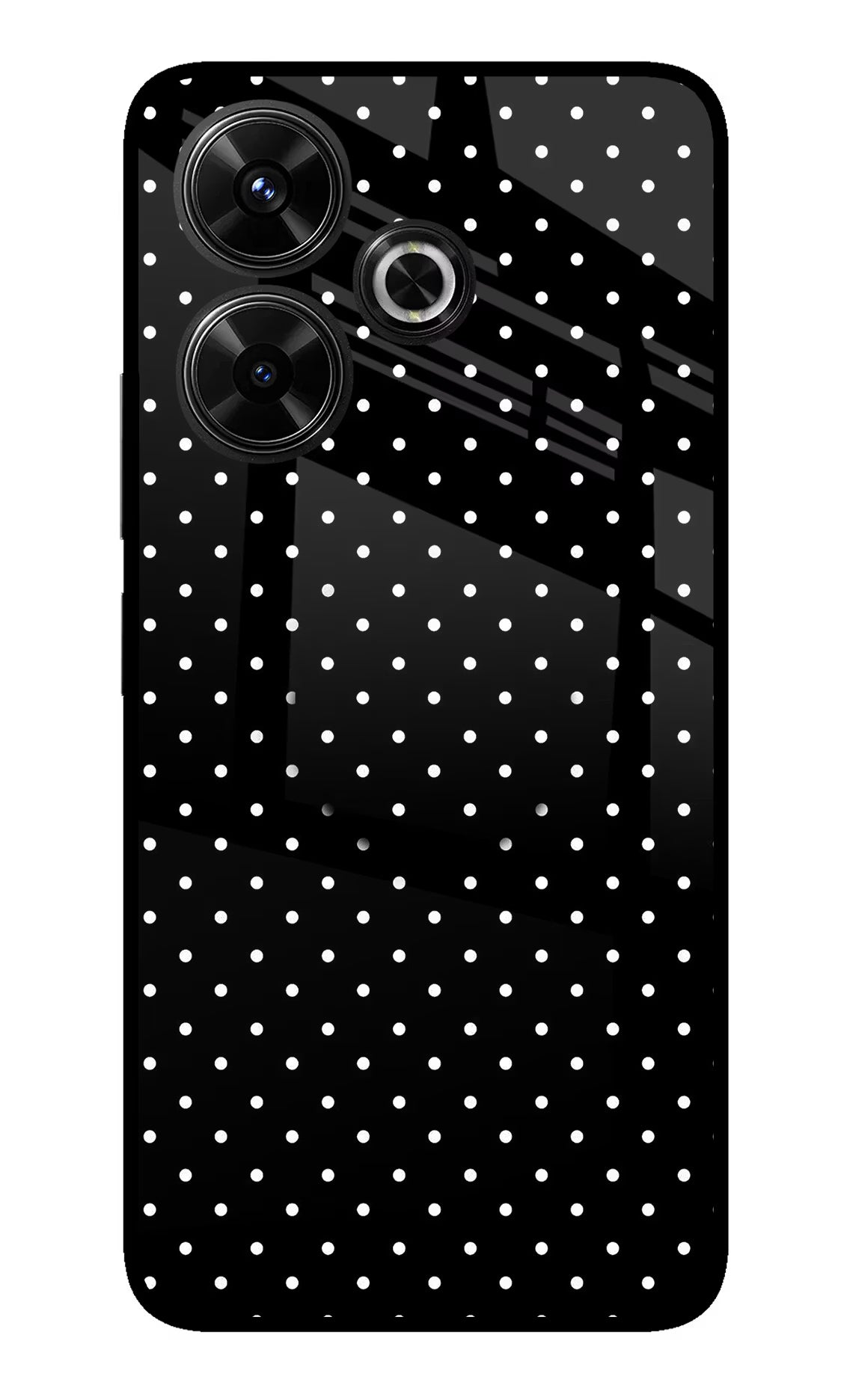 White Dots Redmi 13 5G Pop Case by Casekaro