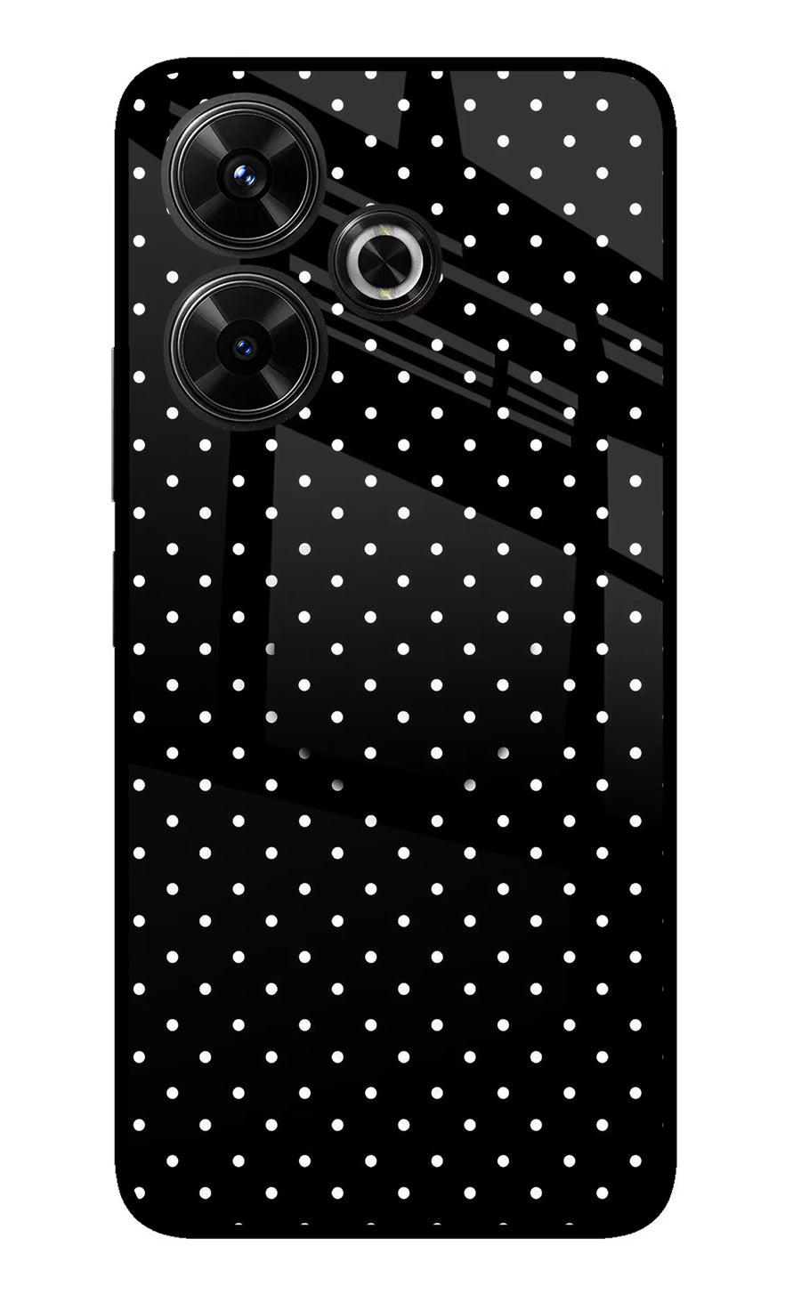 White Dots Redmi 13 5G Pop Case, Glass case