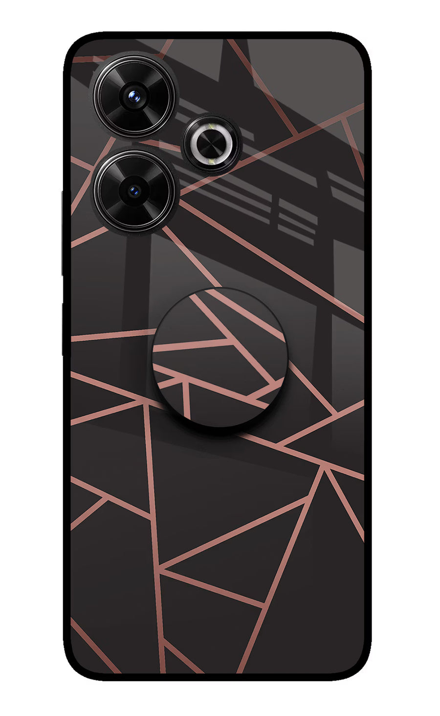 Geometric Pattern Redmi 13 5G Pop Case, Glass case