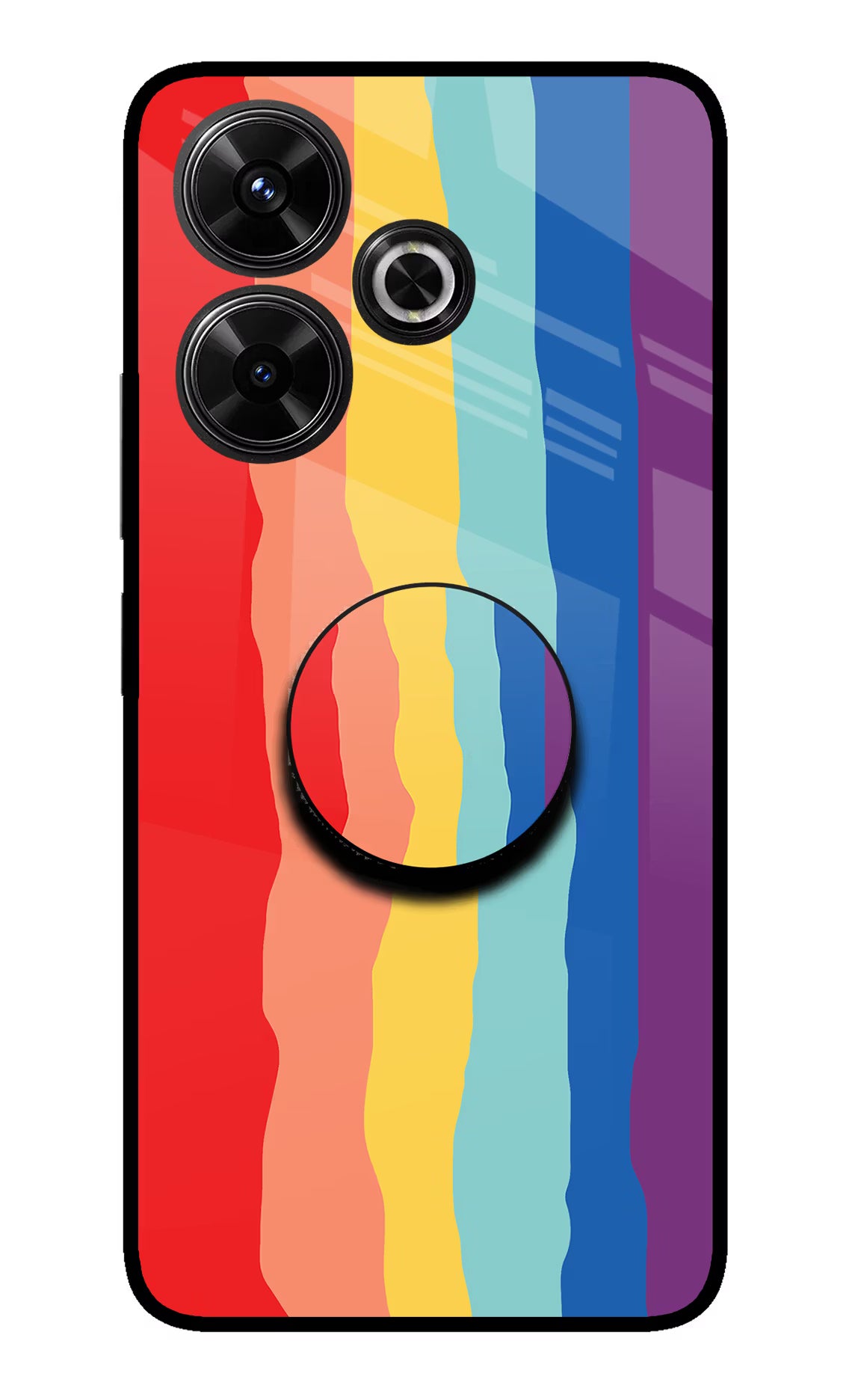 Rainbow Redmi 13 5G Pop Case by Casekaro