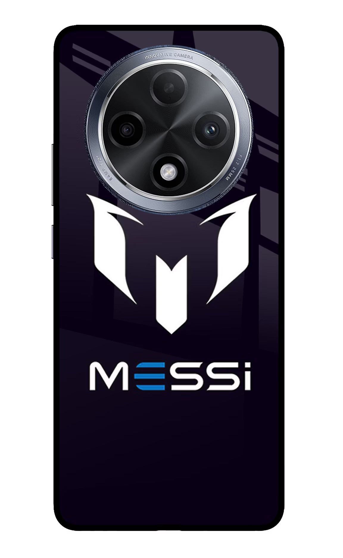 Messi Logo Oppo F27 Pro Glass Case