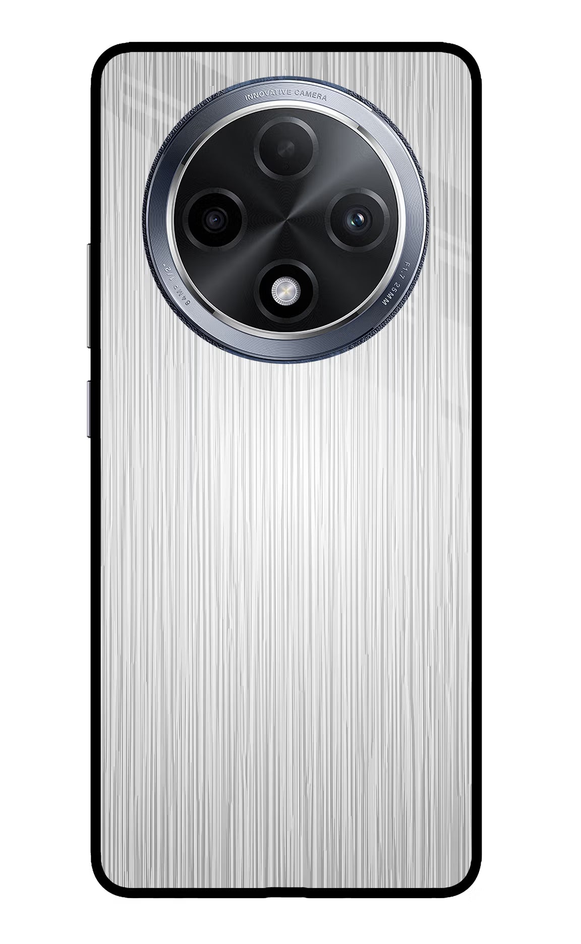 Wooden Grey Texture Oppo F27 Pro Glass Case