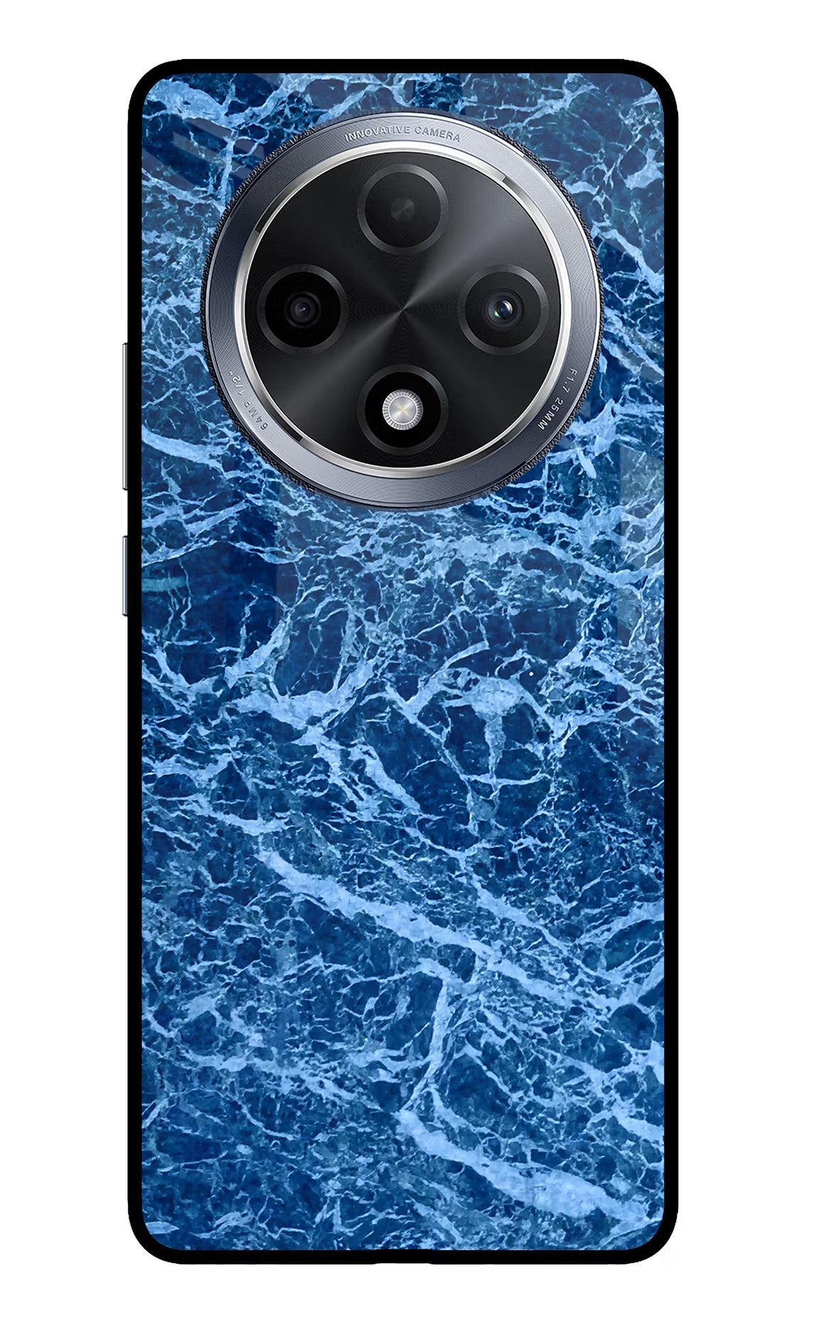 Blue Marble Oppo F27 Pro Glass Case Back Cover by Casekaro