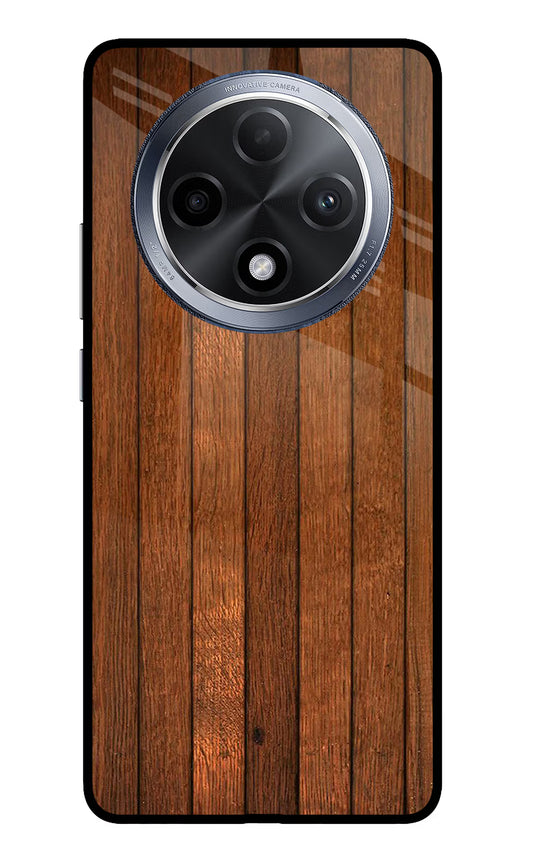 Wooden Artwork Bands Oppo F27 Pro Glass Case