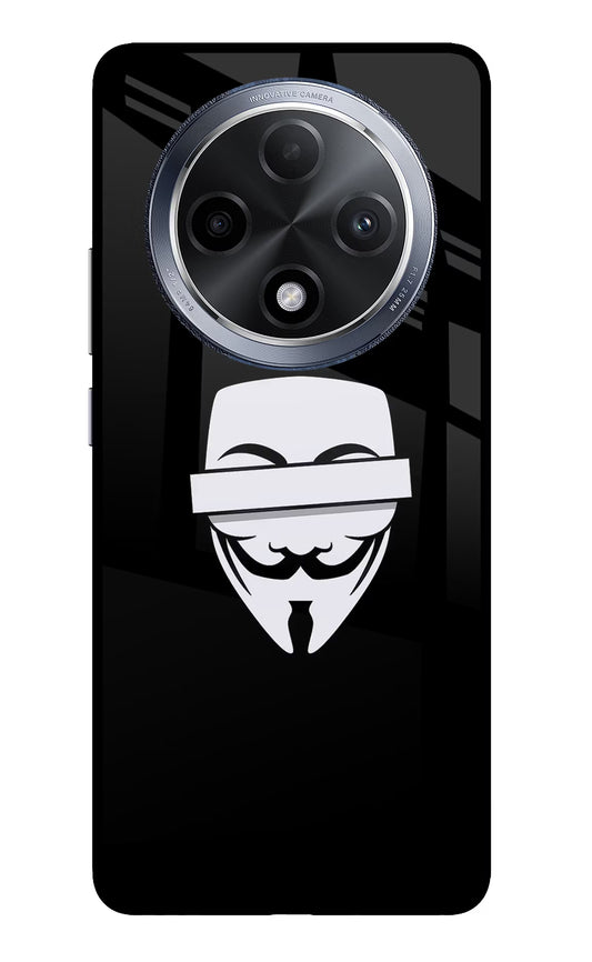 Anonymous Face Oppo F27 Pro Glass Case