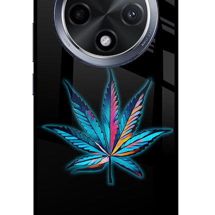 Weed Oppo F27 Pro Glass Case