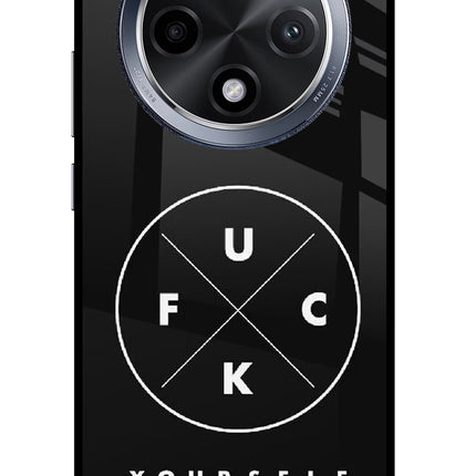 Go Fuck Yourself Oppo F27 Pro Glass Case