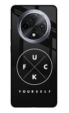 Go Fuck Yourself Oppo F27 Pro Glass Case