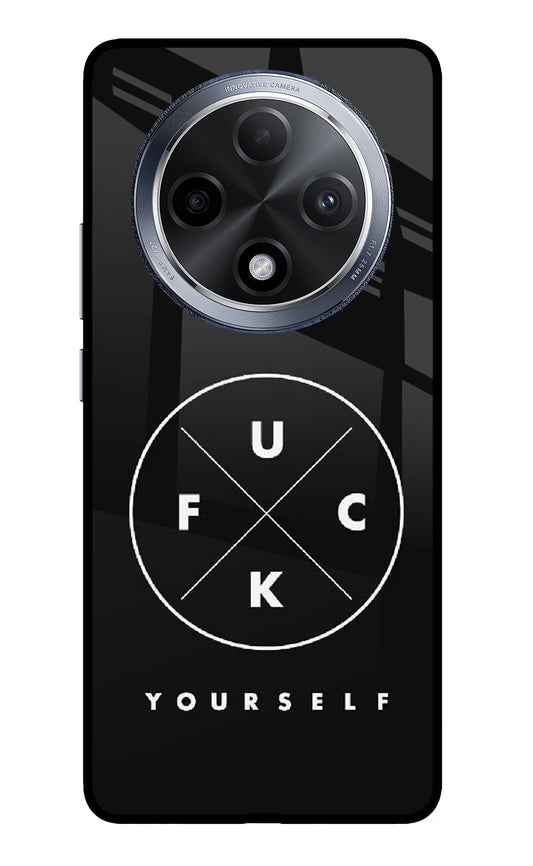 Go Fuck Yourself Oppo F27 Pro Glass Case