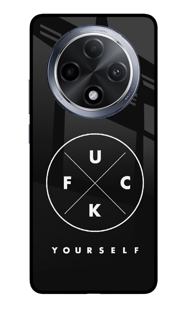 Go Fuck Yourself Oppo F27 Pro Glass Case