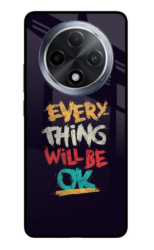Everything Will Be Ok Oppo F27 Pro Glass Case