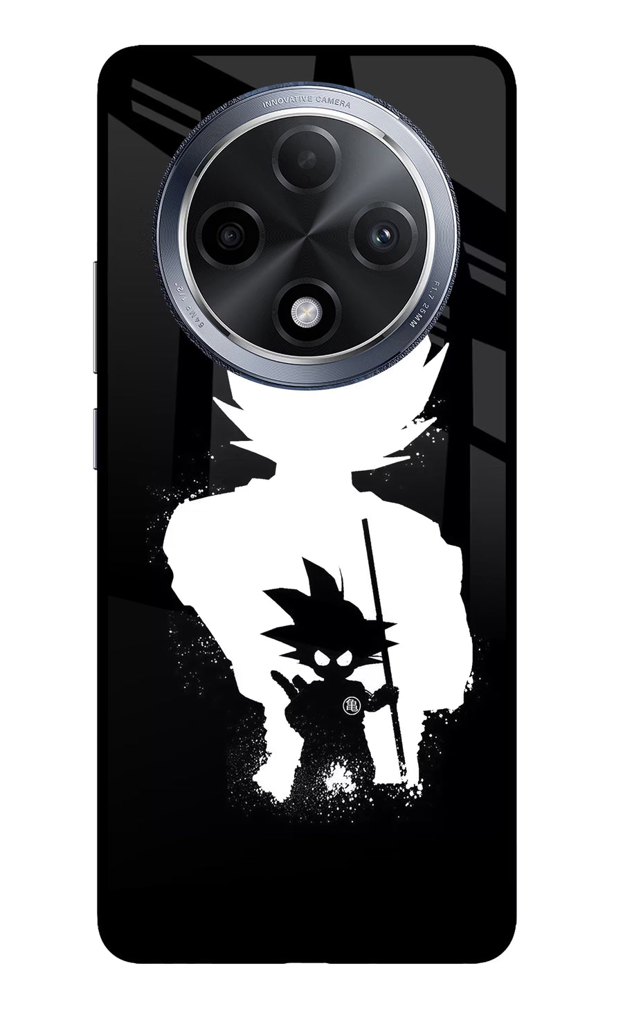 Goku Shadow Oppo F27 Pro Back Cover, Glass case