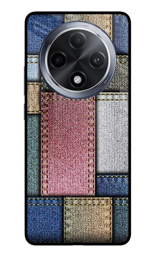 Multicolor Jeans Oppo F27 Pro Glass Case