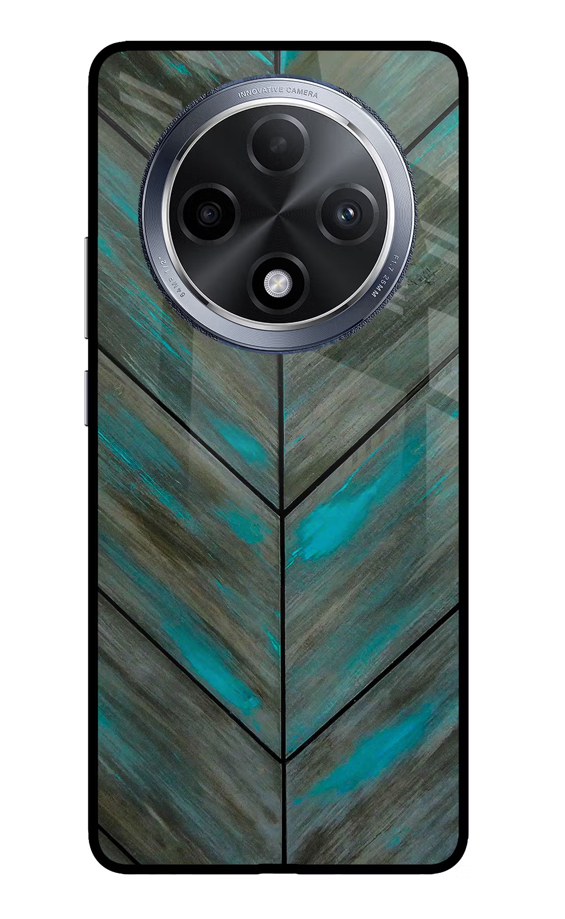 Pattern Oppo F27 Pro Glass Case Back Cover by Casekaro