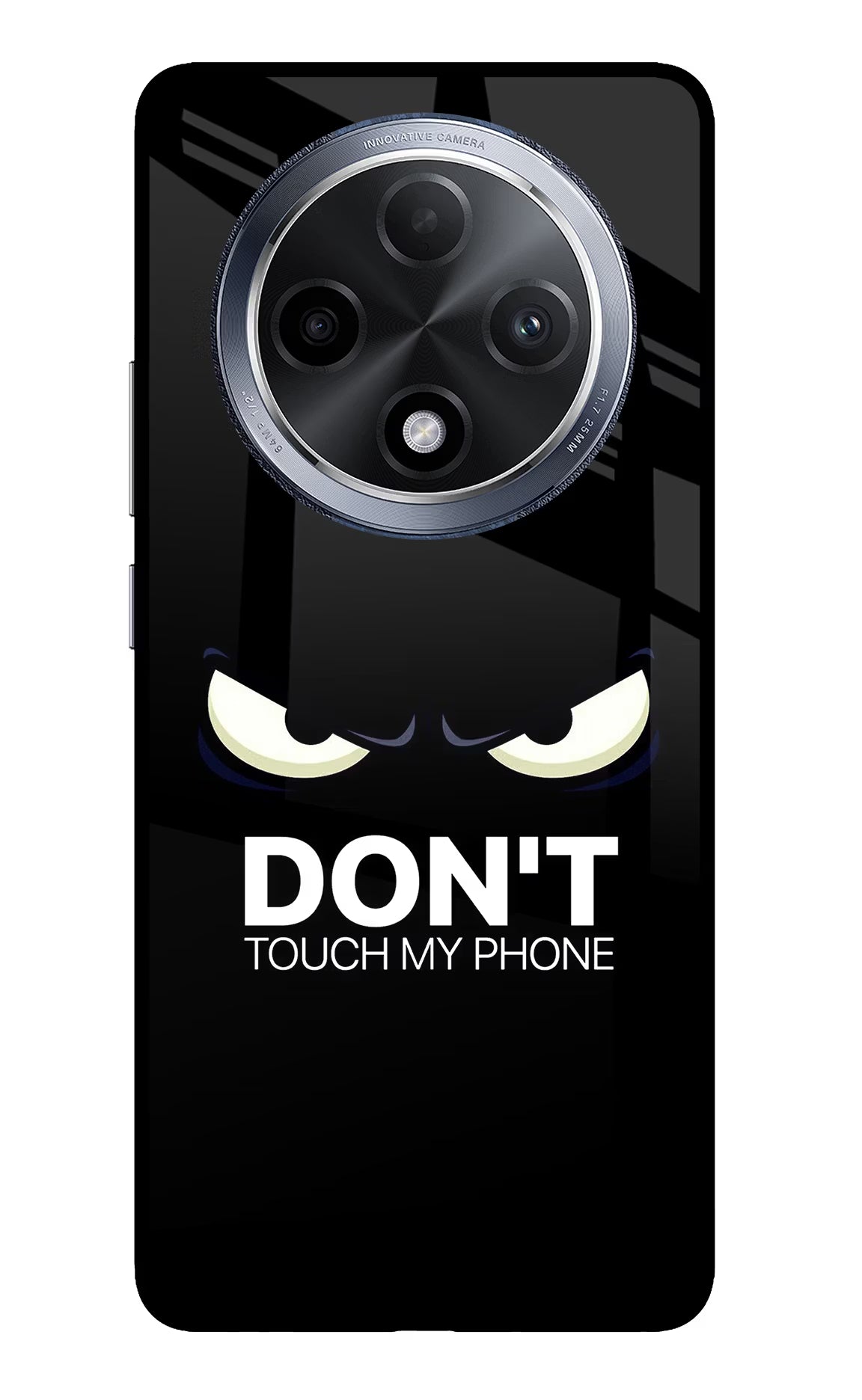 Don'T Touch My Phone Oppo F27 Pro Glass Case