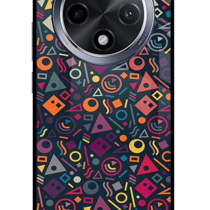 Geometric Abstract Oppo F27 Pro Glass Case