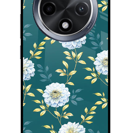 Flowers Oppo F27 Pro Glass Case