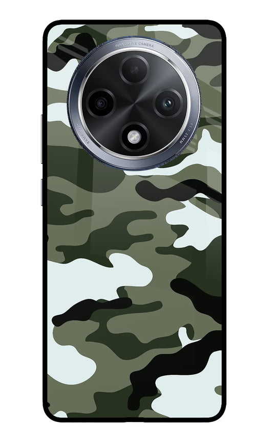 Camouflage Oppo F27 Pro Glass Case