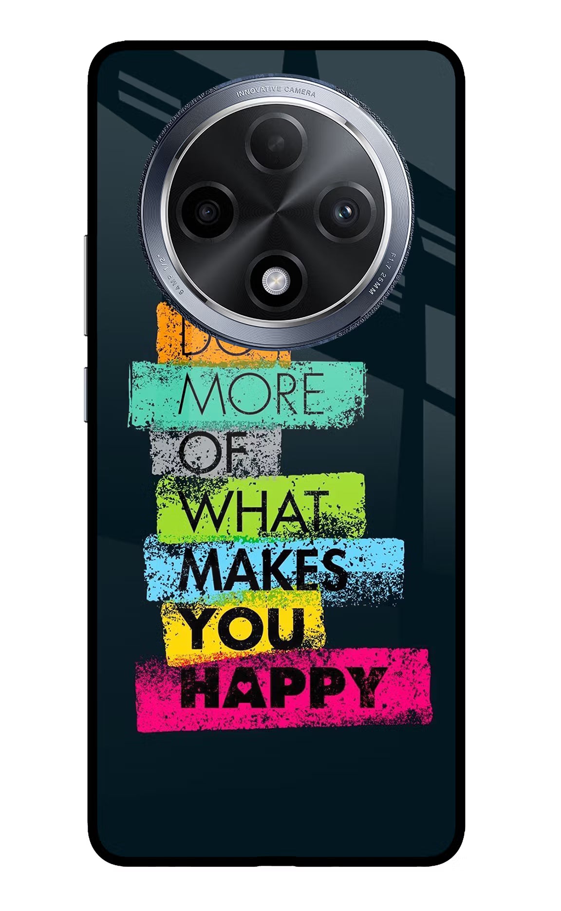 Do More Of What Makes You Happy Oppo F27 Pro Glass Case