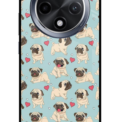 Pug Dog Oppo F27 Pro Glass Case