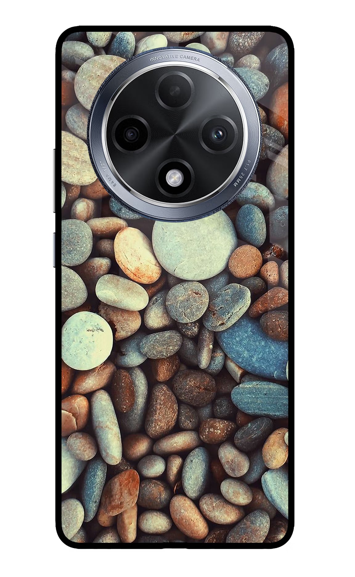 Pebble Oppo F27 Pro Glass Case Back Cover by Casekaro