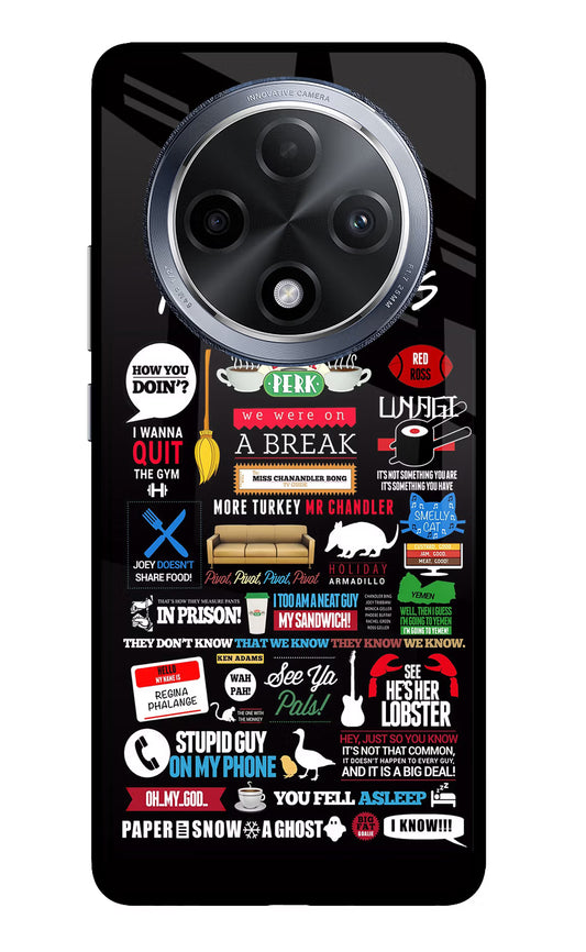 FRIENDS Oppo F27 Pro Glass Case