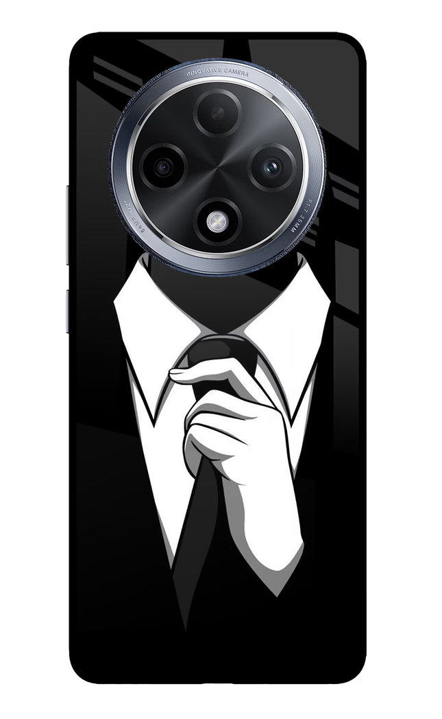 Black Tie Oppo F27 Pro Glass Case
