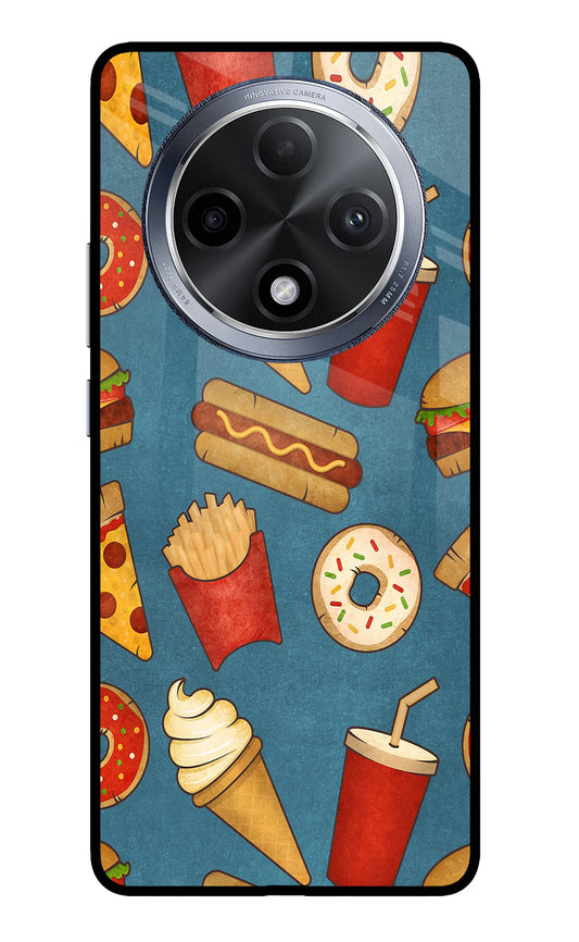 Foodie Oppo F27 Pro Glass Case