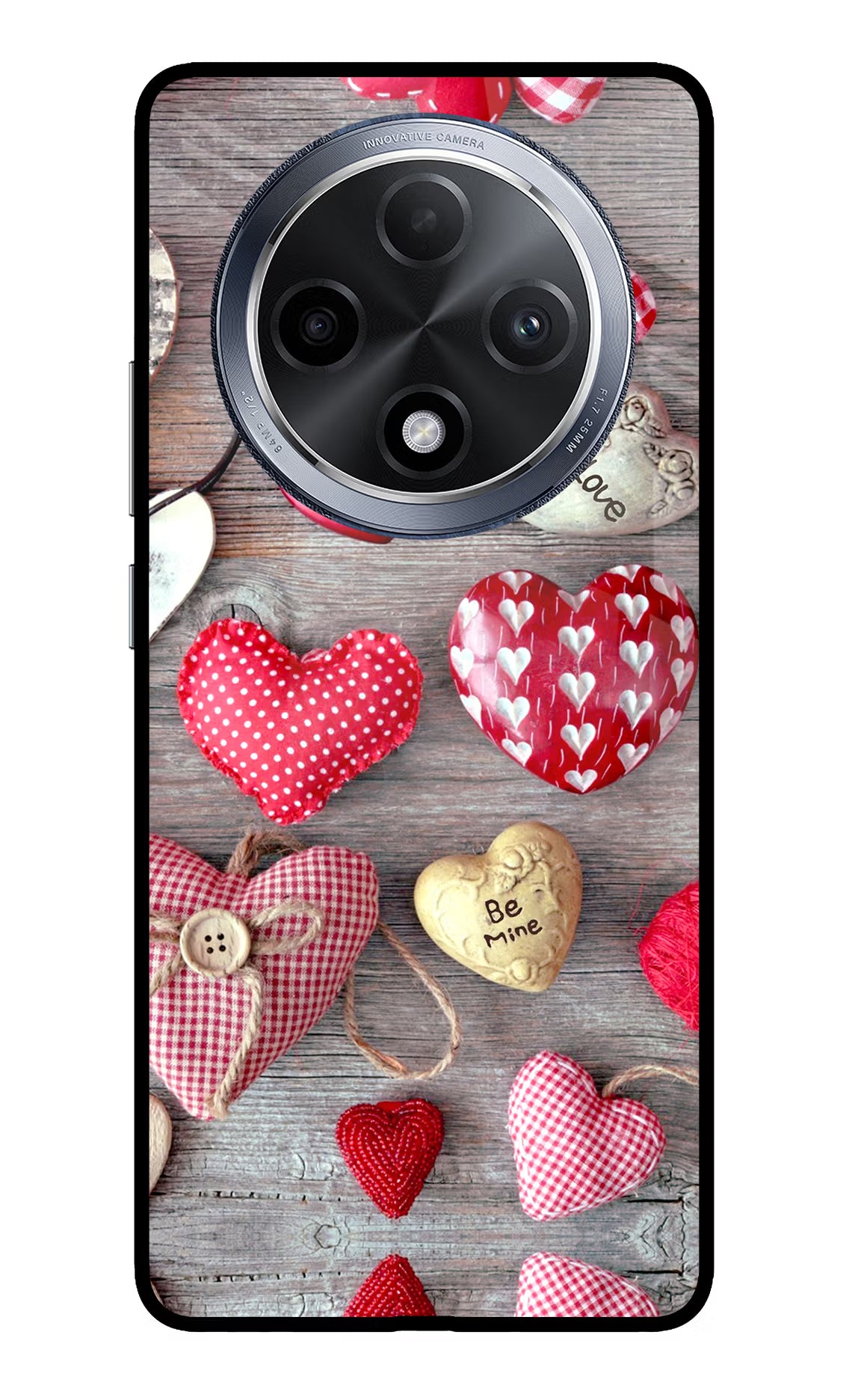 Love Wallpaper Oppo F27 Pro Glass Case