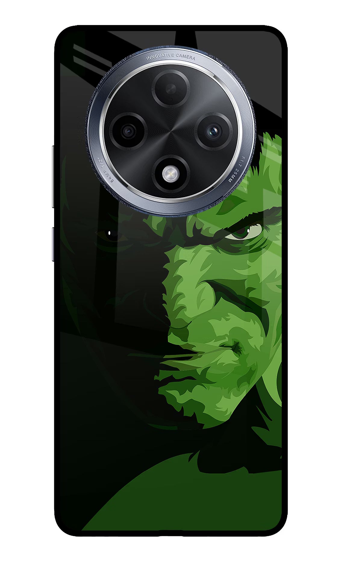 HULK Oppo F27 Pro Glass Case Back Cover by Casekaro