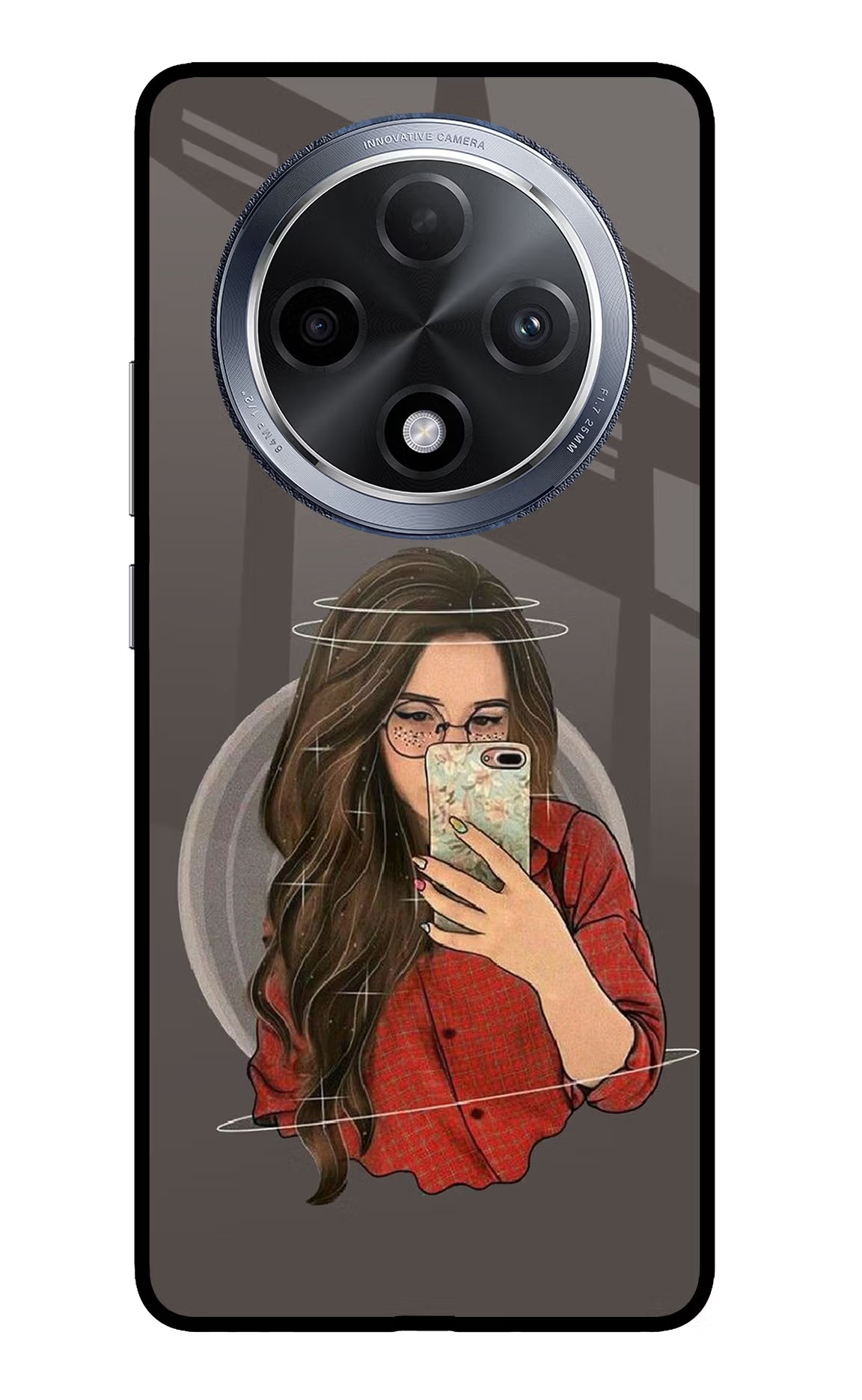 Selfie Queen Oppo F27 Pro Glass Case