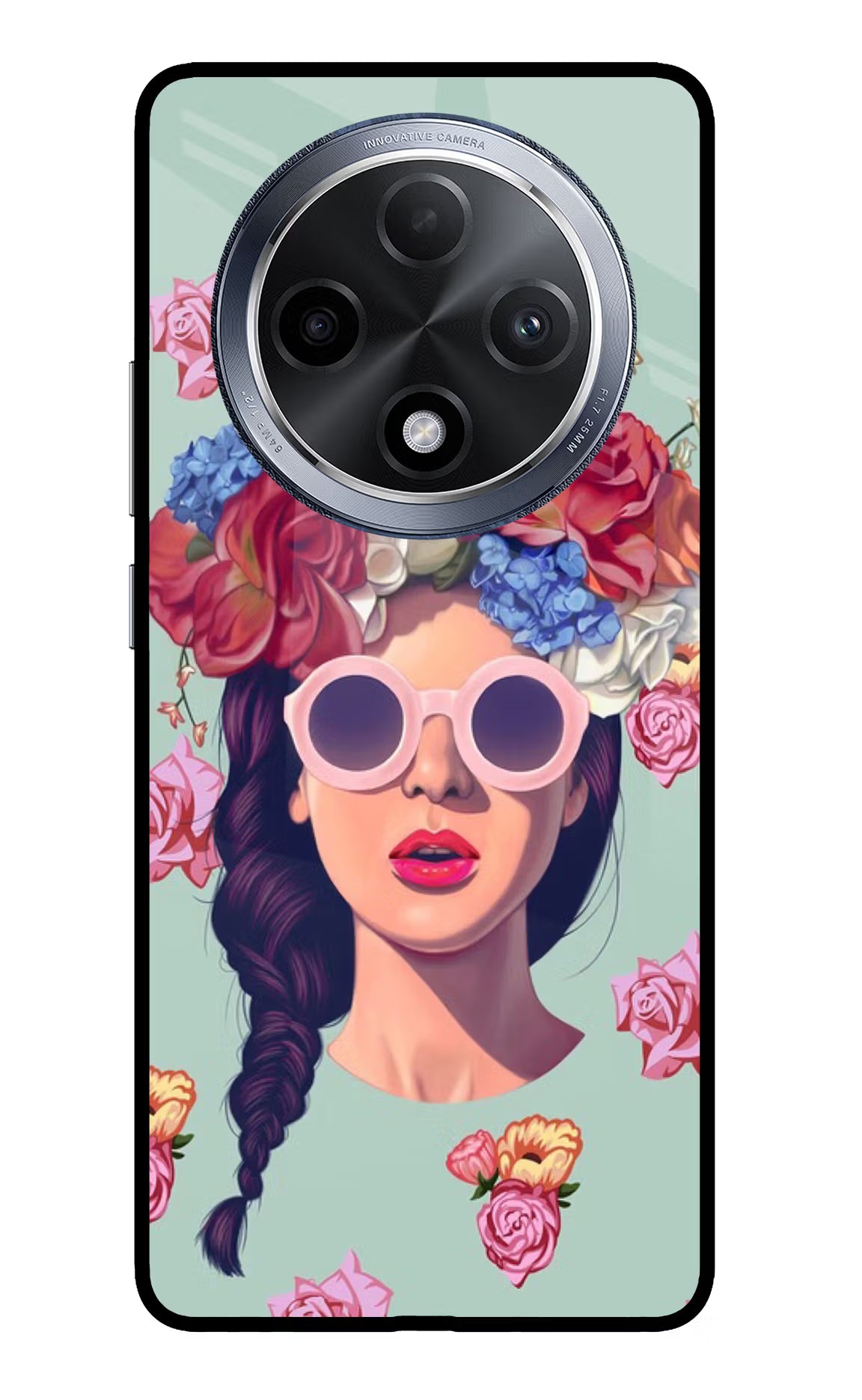 Pretty Girl Oppo F27 Pro Glass Case