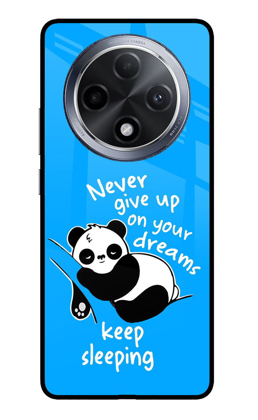 Keep Sleeping Oppo F27 Pro Back Cover, Glass case