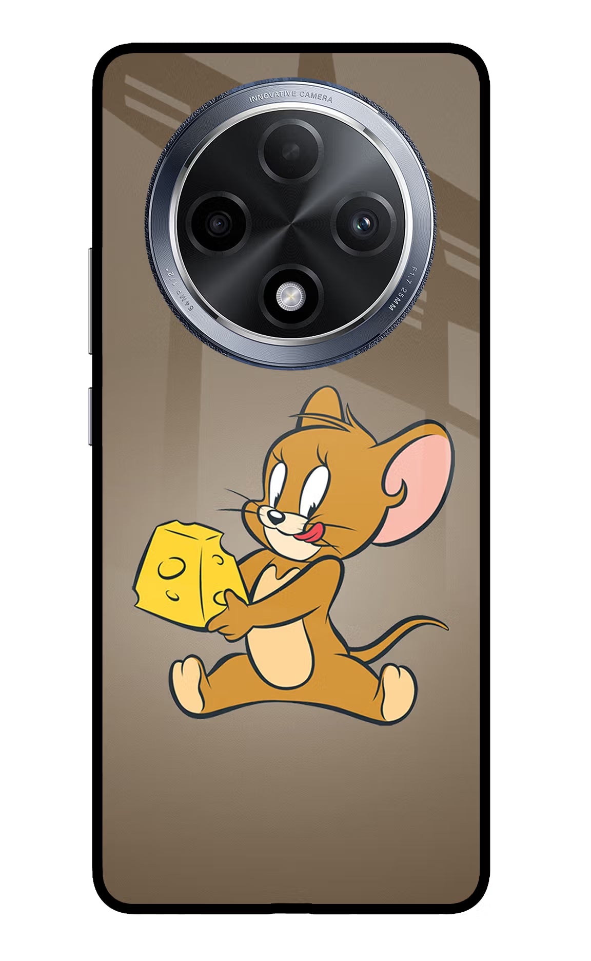 Jerry Oppo F27 Pro Glass Case Back Cover by Casekaro