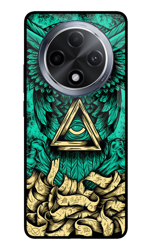 Green Owl Oppo F27 Pro Glass Case