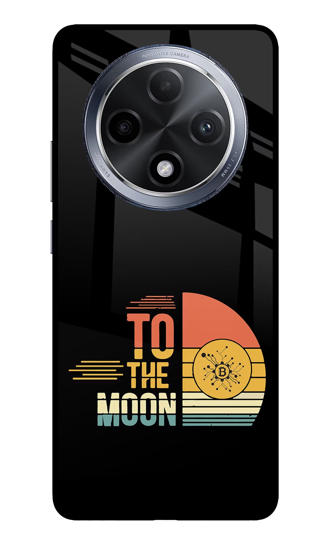 To the Moon Oppo F27 Pro Glass Case